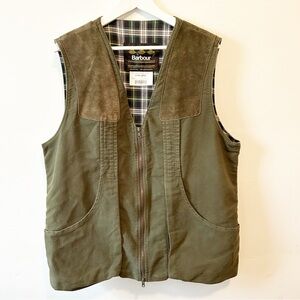 Barbour Olive Green Vest